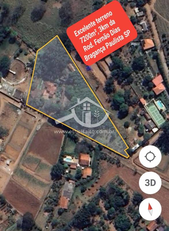 Bragança Paulista Terreno venda Chácara Fernão Dias